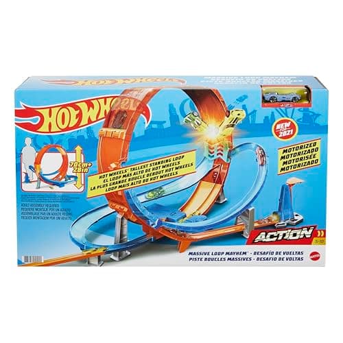 Thumbnail 5 de Hot Wheels HCB00 Looping Caos - Pista y vehículo 🚗🎢