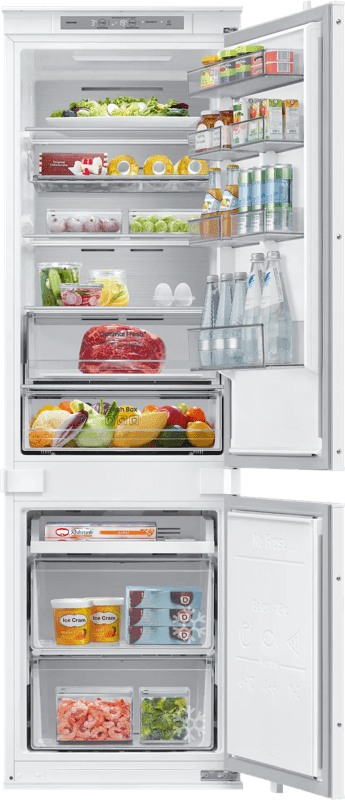 Detalle de Samsung BRB80F26ACS0EF Einbau-Kühlgefrierkombination