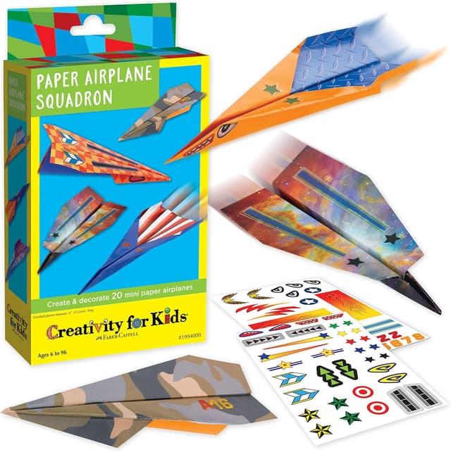 Detalle de Creativity for Kids Paper Airplane Squadron Kit