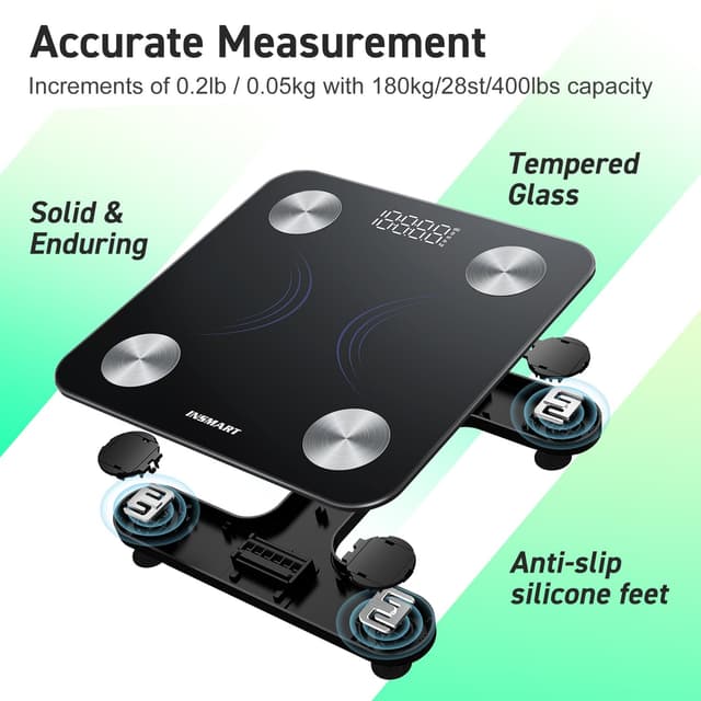 Detalle 2 de INSMART Body Fat Scale 180kg