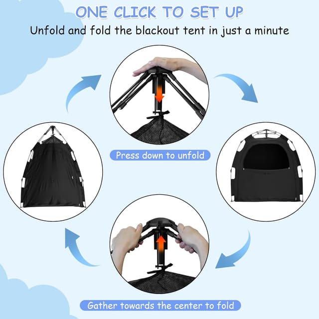 Thumbnail 5 de YABORAS Sleep Tent for Pack N Play