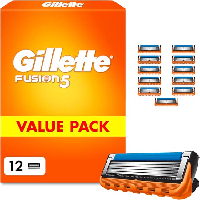 Detalle de Gillette Fusion5 12 Ersatzklingen