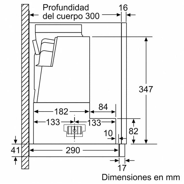 Thumbnail 5 de Balay 3BT267MX campana telescópica 399 m³/h