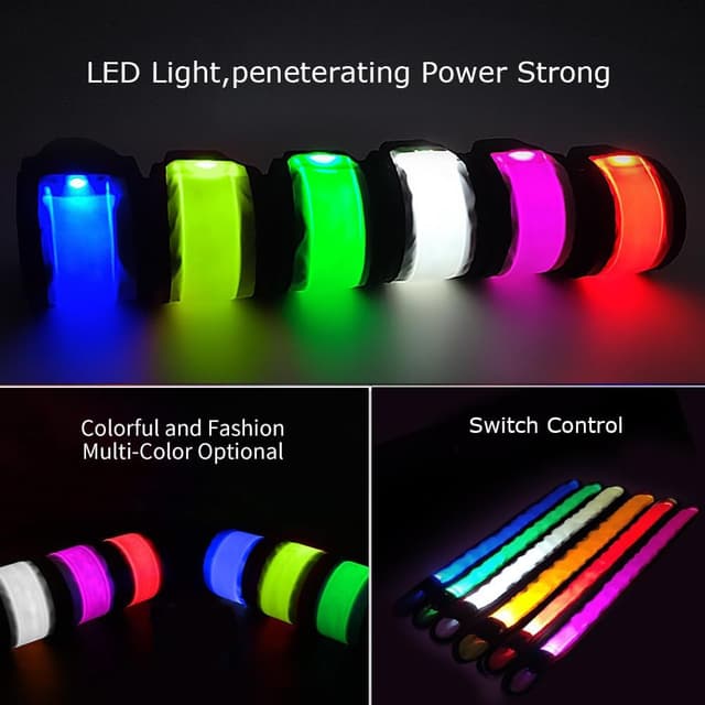 Thumbnail 5 de LOBKIN Braccialetti Luminosi LED 6 pezzi