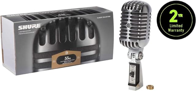 Detalle de Shure 55SH Series II Vintage-Style Microphone for Vocals and Instruments