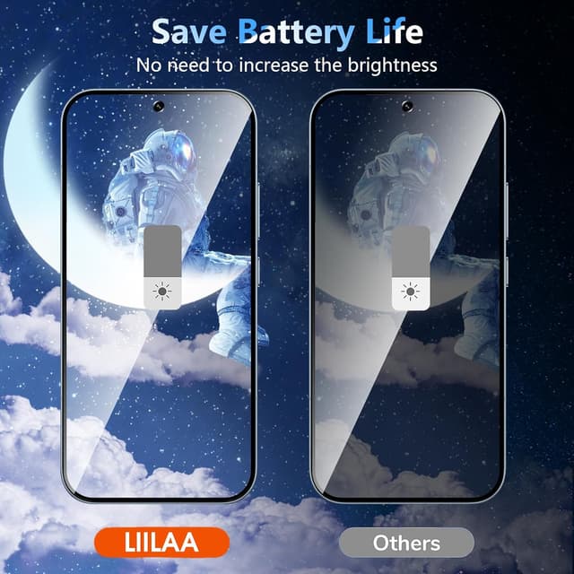 Thumbnail 6 de LiiLaa Sichtschutzfolie für Xiaomi 17 / 17 Pro – Anti-Spy Privacy-Display-Schutzglas (2 Stück)