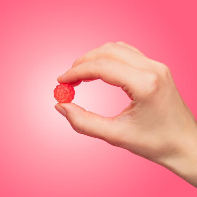 Detalle 2 de Creatin Monohydrat Gummibärchen mit 5.000 mg pro Portion – zuckerfreie Kreatin-Gummis vegan & glutenfrei (30 Portionen, Himbeere)