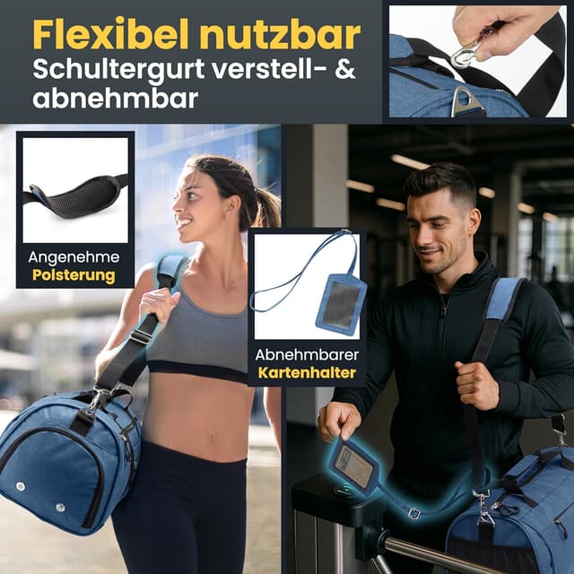 Thumbnail 3 de Heldenwerk Sporttasche 2‑in‑1