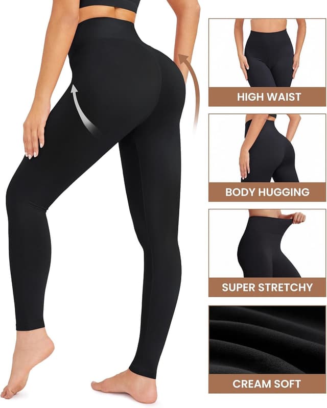 Thumbnail 4 de VALANDY Creamlush Leggings 3 Pack