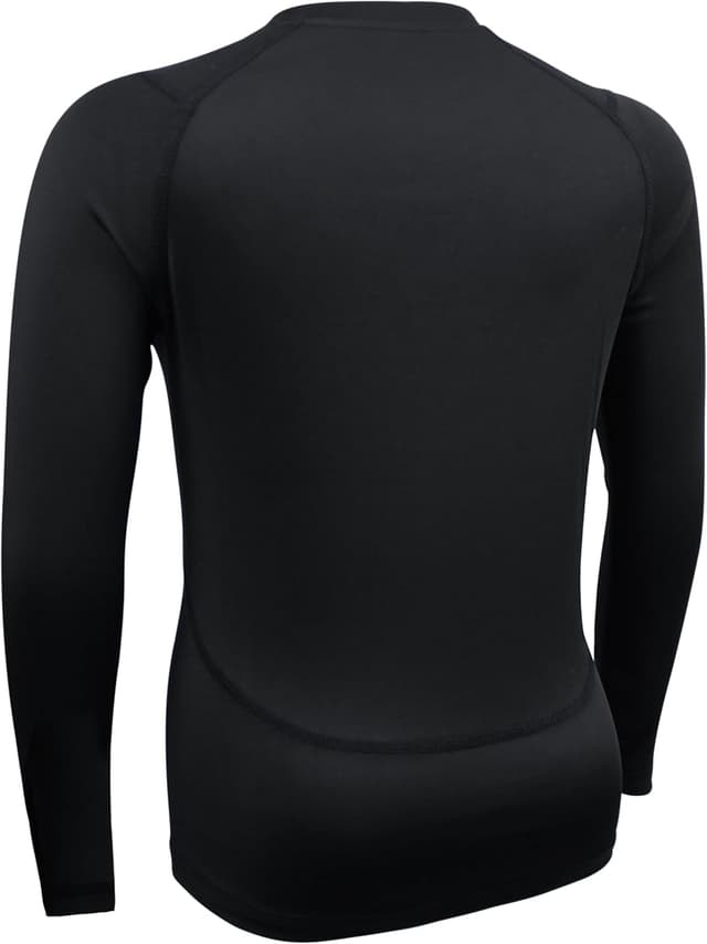 Detalle 2 de TeGlraddix long sleeve compression shirt for boys & girls (93% polyester, 7% spandex)