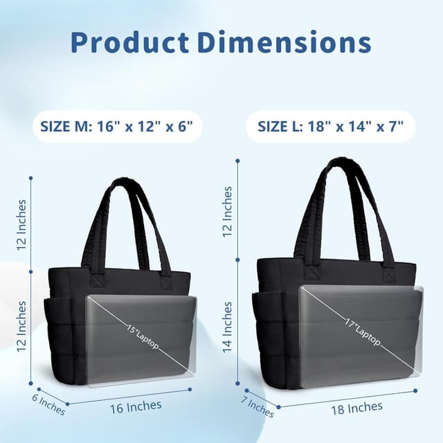 Thumbnail 4 de TOPDesign Puffer Tote 20L Bag