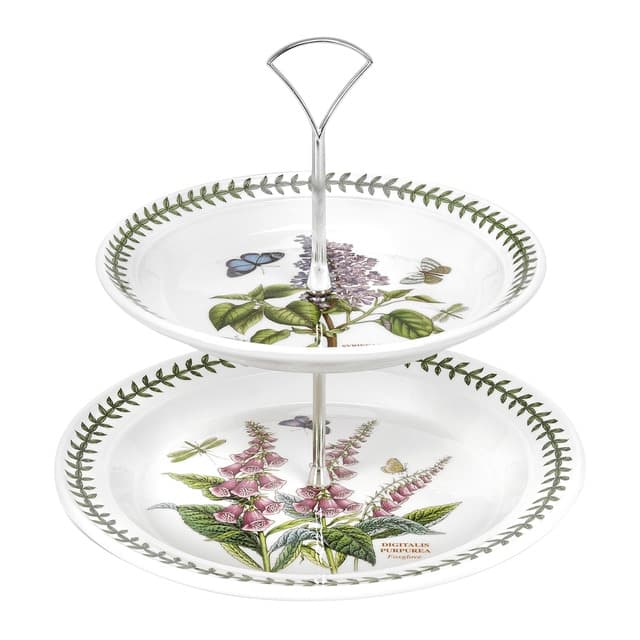 Imagen de Portmeirion Tartera Botanic Garden de 2 pisos 🍽 en OfertitasTOP