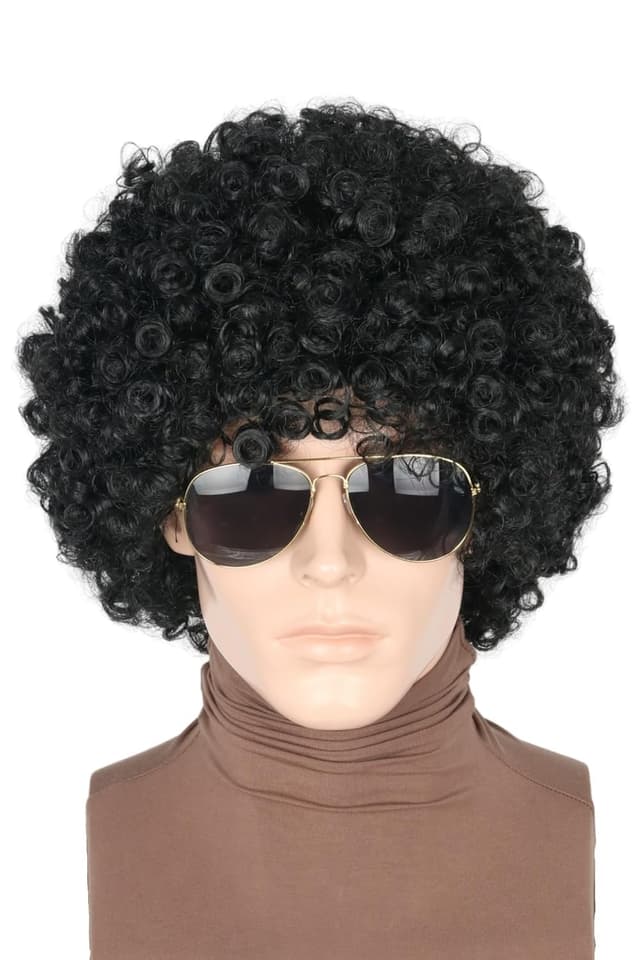 Imagen de LeMarnia Grün Curly Afro Perücke 🎭 en OfertitasTOP