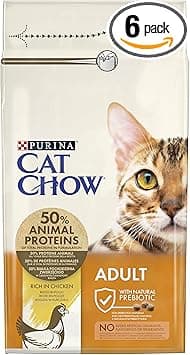 Detalle de Purina Cat Chow Adulto con Pollo 🐱 - 6x1.5kg