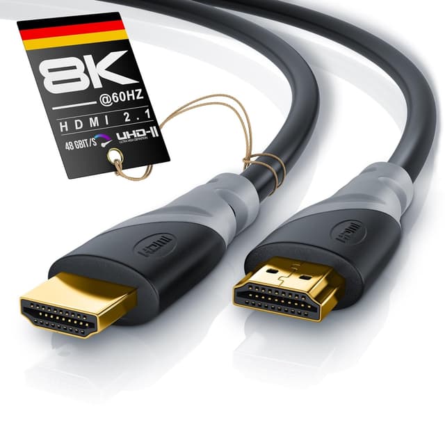 Detalle de CSL HDMI-Kabel 3 m – 48 Gbit/s, 8K@60Hz
