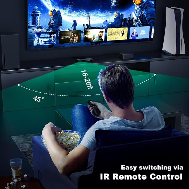 Thumbnail 4 de AVIDGRAM HDMI 2.1 Switch 3x1 – 8K, 48 Gbps