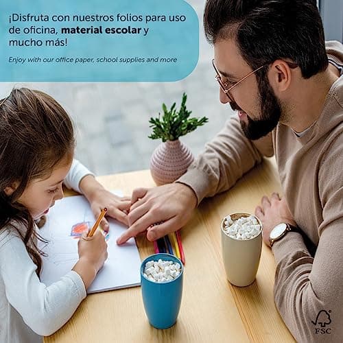 Detalle de m-office Folios A4 160 g — 400 hojas 📄