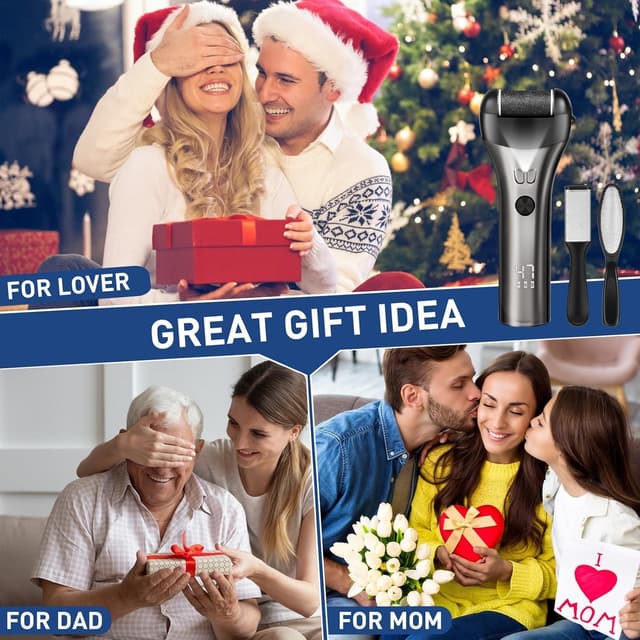 Thumbnail 5 de Lychico Electric Foot File rechargeable callus remover 🦶