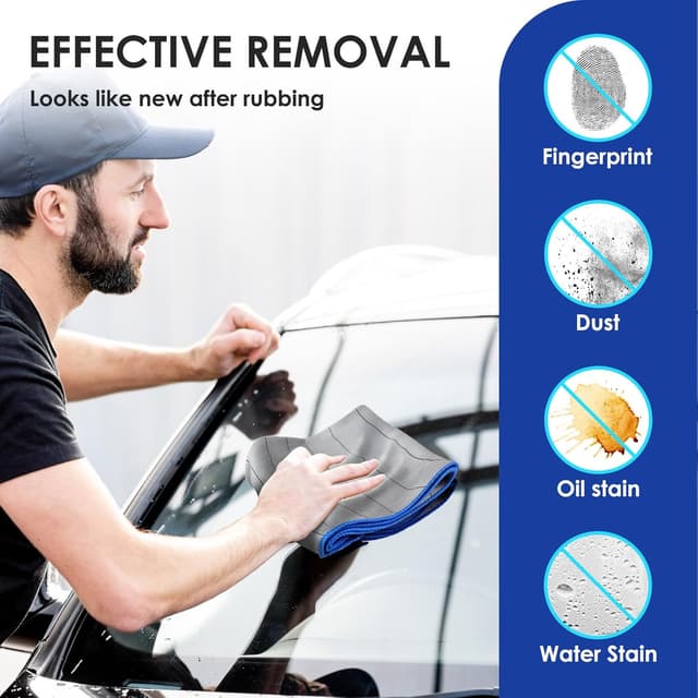 Thumbnail 1 de NEUTYPECHIC 4 Pezzi Panno Magico Vetro 40×40 CM 🧽