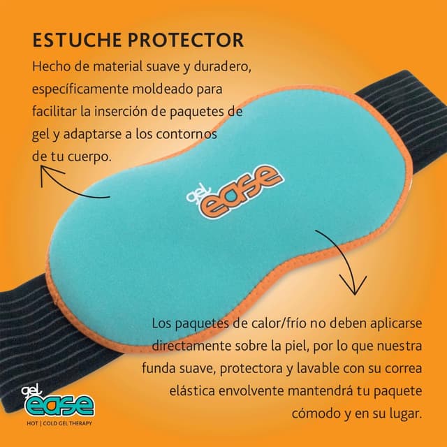 Detalle 2 de Reliance Medical Bolsas de Gel Ease ❄️🔥 Para Dolor Muscular