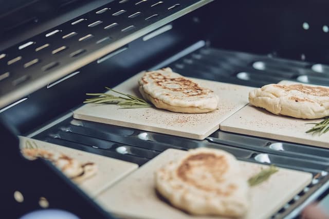 Detalle de Enders Set 4 Pietre refrattarie mini pizza