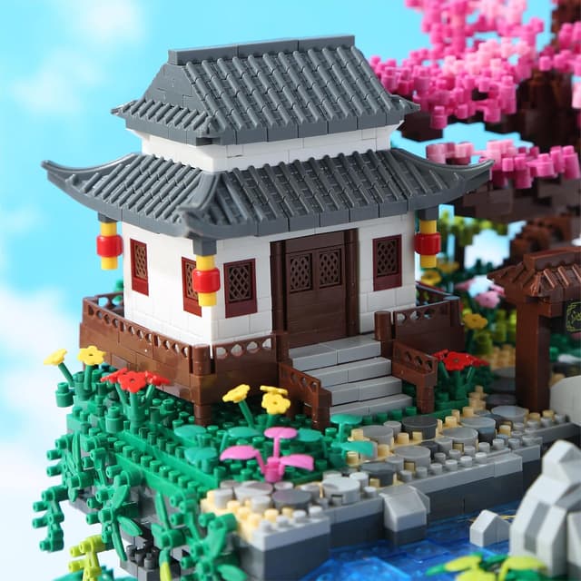 Thumbnail 5 de Yushinv Juego árbol de cerezo 3320 piezas