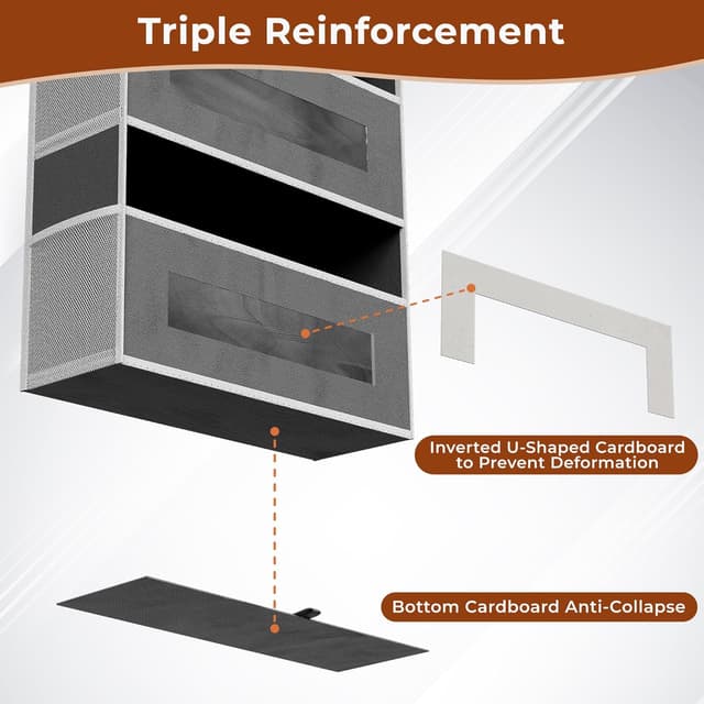 Thumbnail 2 de 2-Pack Over the Door Organizer