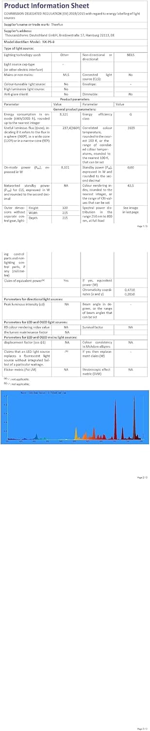 Thumbnail 9 de Theefun Bola de Plasma Mágica de 8" ✨ Juguete Educativo y Relámpagos