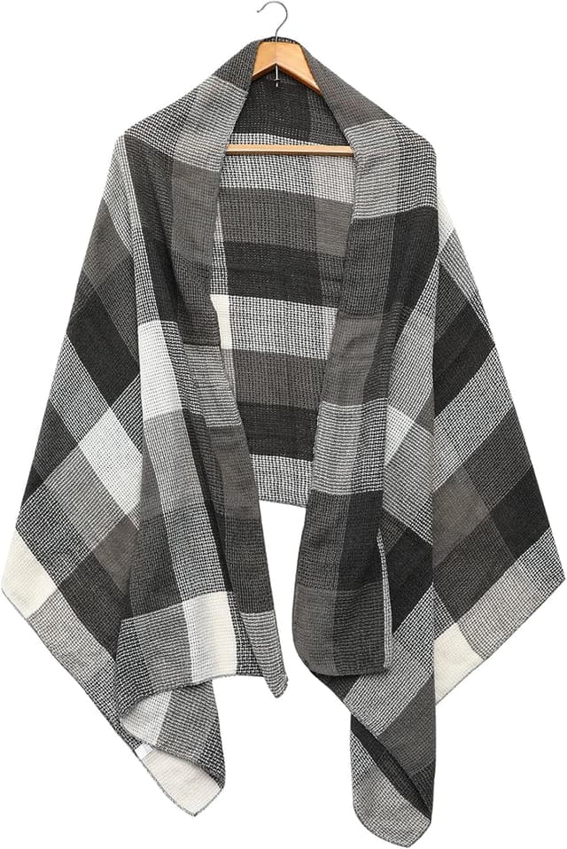 Thumbnail 2 de Bezioner Sciarpa XXL Foulard Tartan