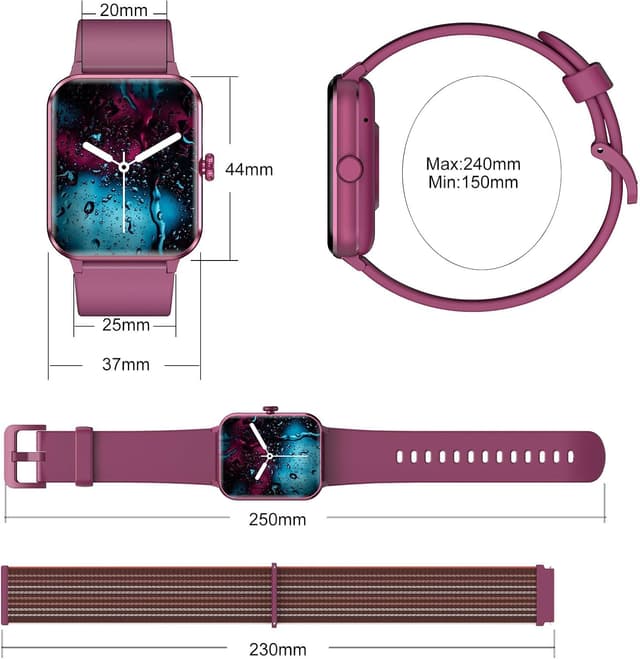 Thumbnail 6 de Blackview Smartwatch 1,85'' con chiamate Bluetooth