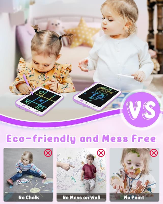 Detalle de Tablette dessin enfant licorne (tableau magique effaçable) 8,5 pouces