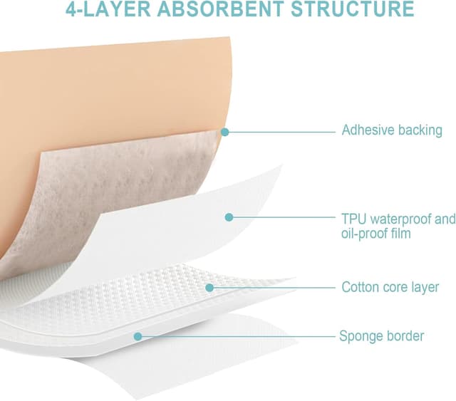 Thumbnail 4 de Hbaid Castor Oil Pack Wrap 20 pcs, organic cotton