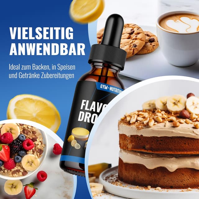 Thumbnail 5 de Gym Nutrition Flavour Drops 50ml Lemon 🍋