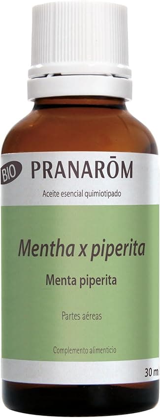 Detalle 2 de PRANAROM Menta - Aceite Esencial Digestión y Tonificación 🌱 10ml
