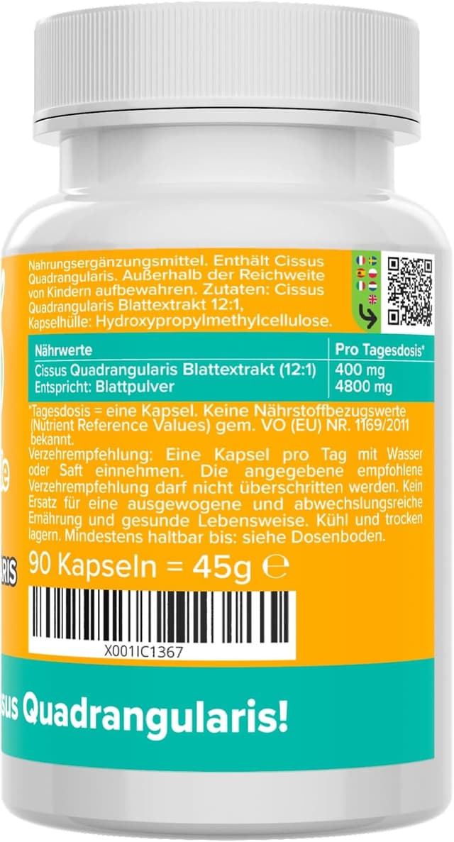 Thumbnail 6 de Vitamineule® Cissus Quadrangularis 400 mg Kapseln