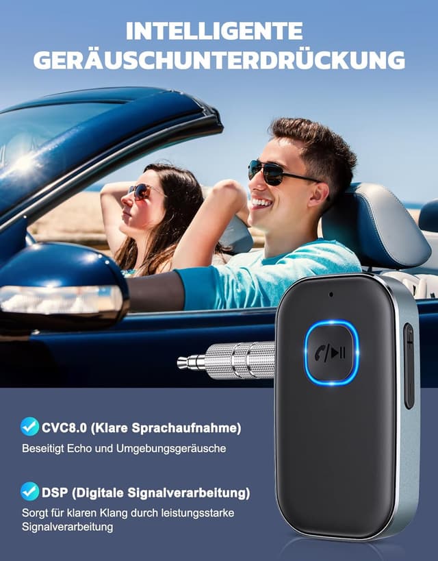 Detalle 2 de Glangeh Bluetooth 5.3 Adapter 16 h