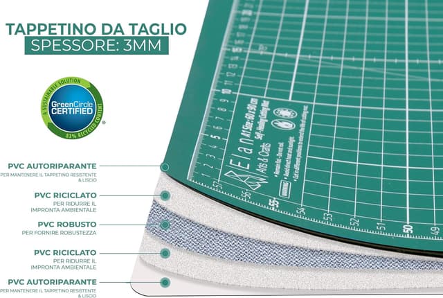 Thumbnail 3 de Elan Tappetino da Taglio A3 30x44 cm 📐