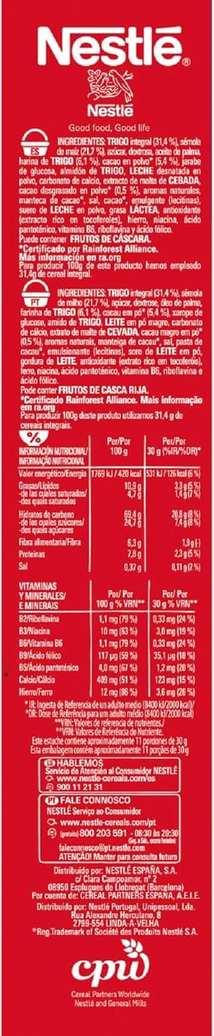 Thumbnail 4 de Nestlé KitKat Cereales de Trigo y Maíz 🍫 7x330g