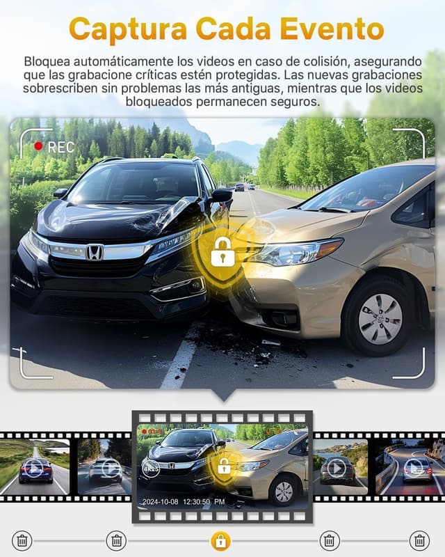 Thumbnail 6 de GKU Dashcam 4K con WiFi 64GB