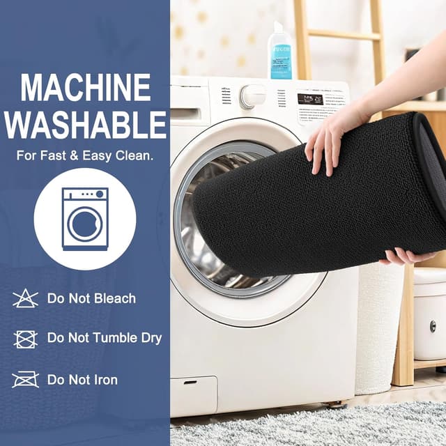 Thumbnail 5 de OLANLY Thick Memory Foam Bath Mat Rug 44x24