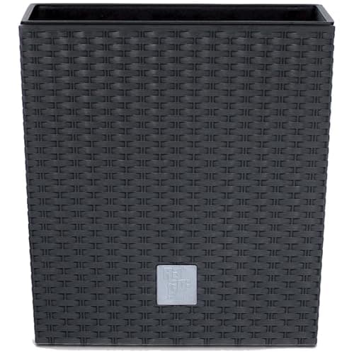 Detalle 2 de Maceta Rato 64L con cubilete, color antracita, 40x40x41cm