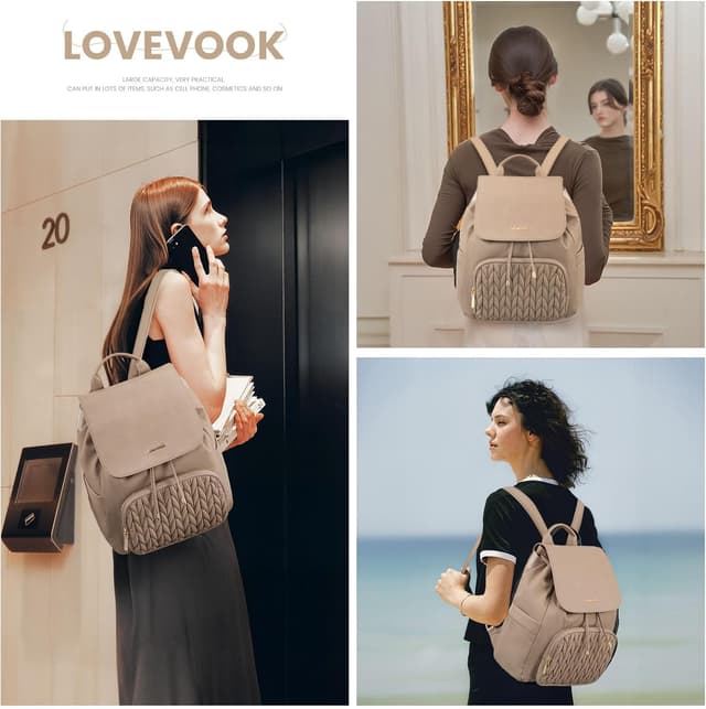 Thumbnail 6 de LOVEVOOK Rucksack Damen klein 0,6 kg