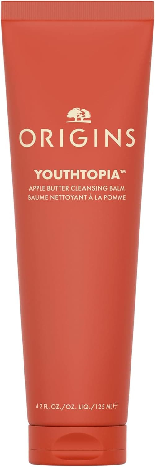 Detalle de Origins Youthtopia Apple Butter Cleansing Balm (125 ml) – buttery balm-to-milk makeup remover