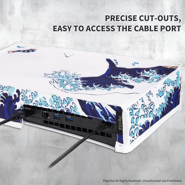 Thumbnail 6 de Playvital Horizontal Dust Cover for PS5 Slim Digital Edition 🛡