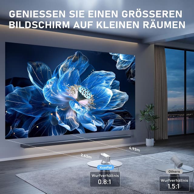 Thumbnail 6 de XuanPad White Beamer 4K mit 20000 Lumen