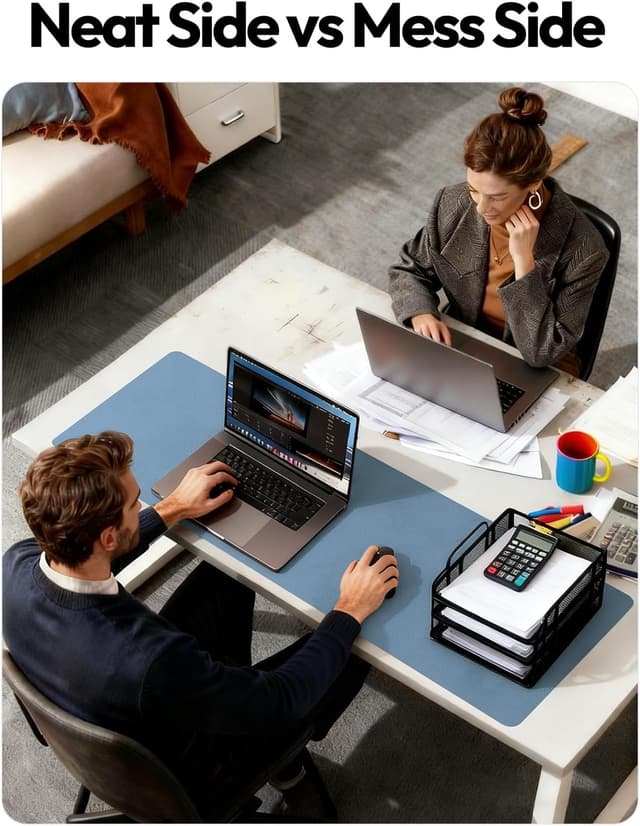 Thumbnail 5 de YSAGi Leather Desk Protector 23.6" x 13.8"