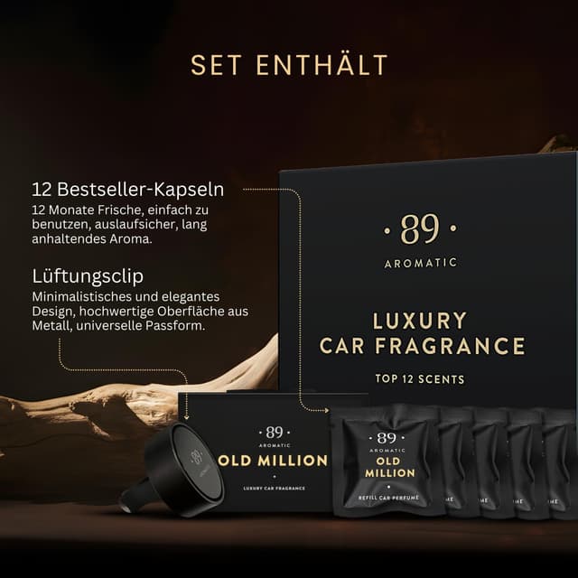 Detalle 2 de Aromatic •89• Autoduft Set 12 Monate