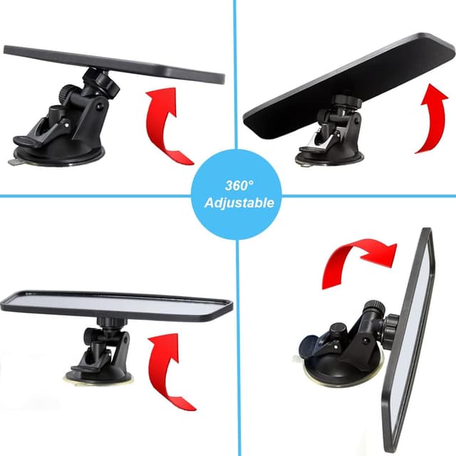 Thumbnail 6 de KITBEST driving test rear view mirror 240 mm