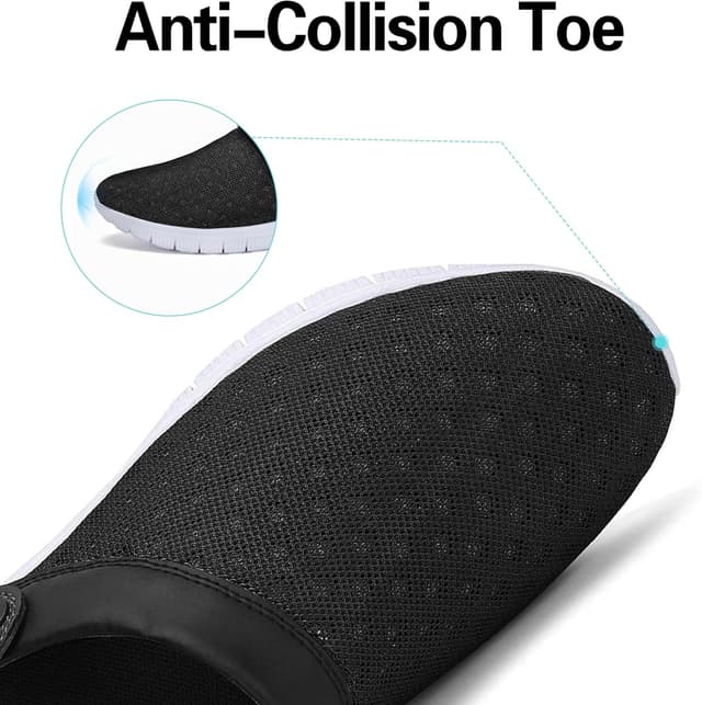 Detalle 2 de SAGUARO Unisex Clogs Sommer Hausschuhe als leichte Gartenschuhe, Gr. 36–48