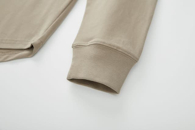 Detalle de VEIISAR Herren Dickes Rundhalsmantel-T-Shirt aus 100% Baumwolle (Heavy Duty) – Preshrunk Longline